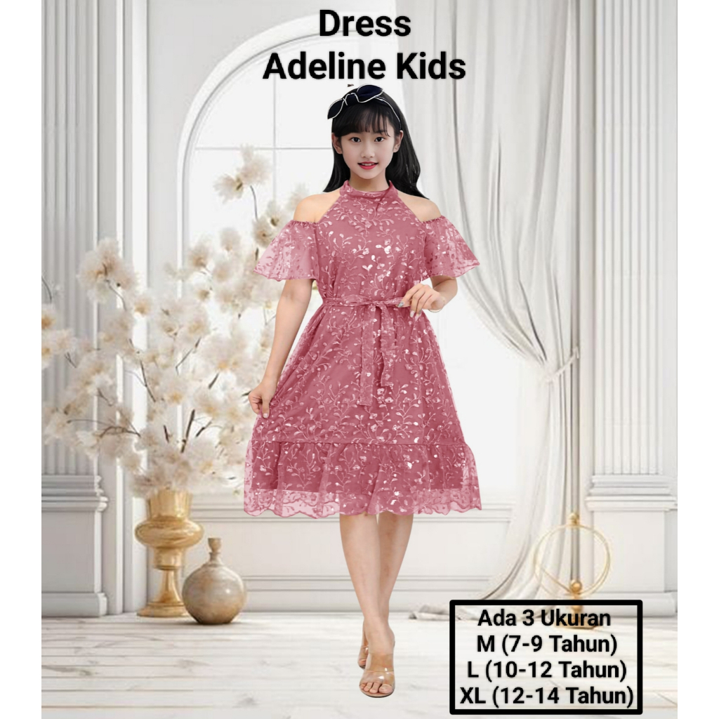 Gaun Anakk Perempuan Dress Princess Model Mewah Dress Anak Gahun Dres Ansk Baju Ghaun Bajju Bj Kid T