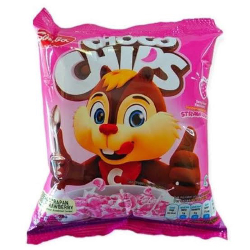 

simba chocochip strawberry renteng 10pcs
