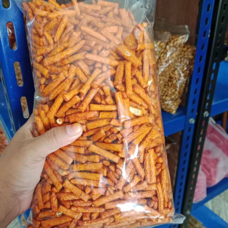 

Stik pang pang pedas manis kemasan 500 gram