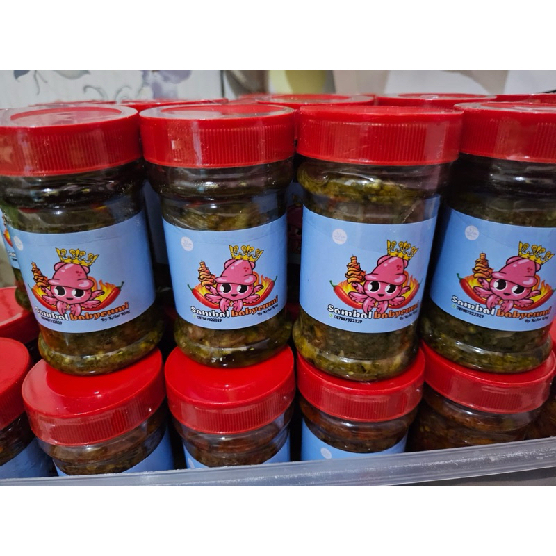 

sambal cumi / sambal baby cumi 150gr