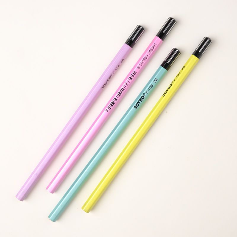 

Pensil Joyko Pearl P-108 2B Pencil Kayu Serut Warna Pastel