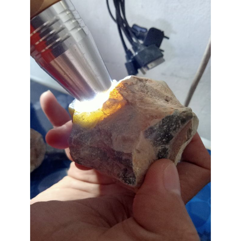 ✅ 369 gr Batu Bio Solar Aceh ( Rough / Bahan Batu Akik Natural - bukan bacan obi fire opal kalimaya 