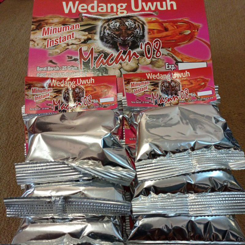 

Uwuh wedhang sachet