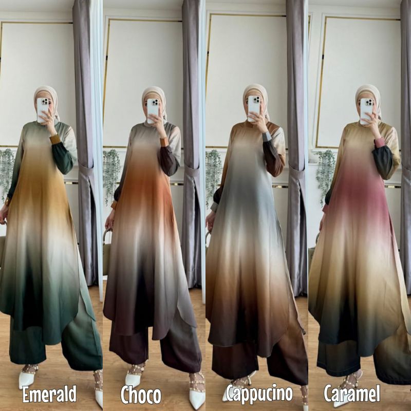 ALEENA SET by ori GLAMZ GLZ tunik + celana