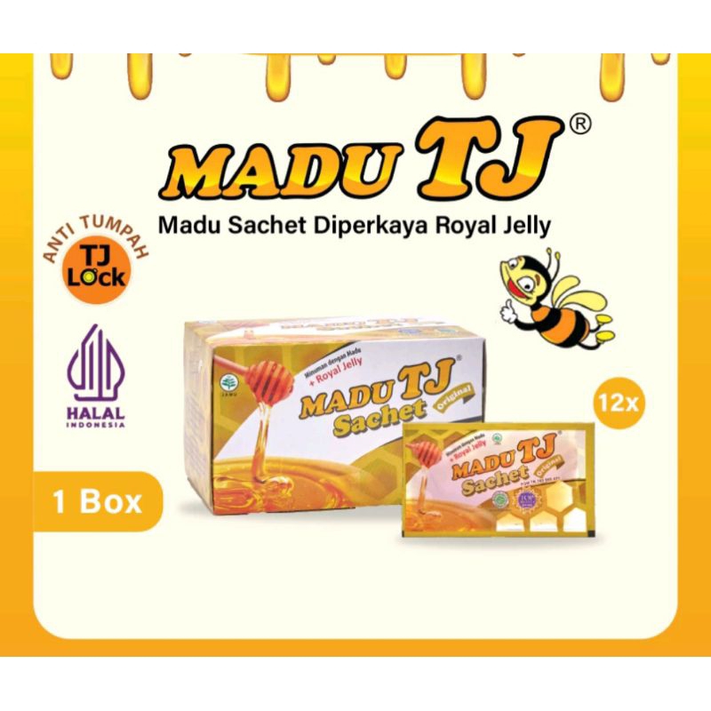 

Madu TJ Sachet Original + Royal Jelly