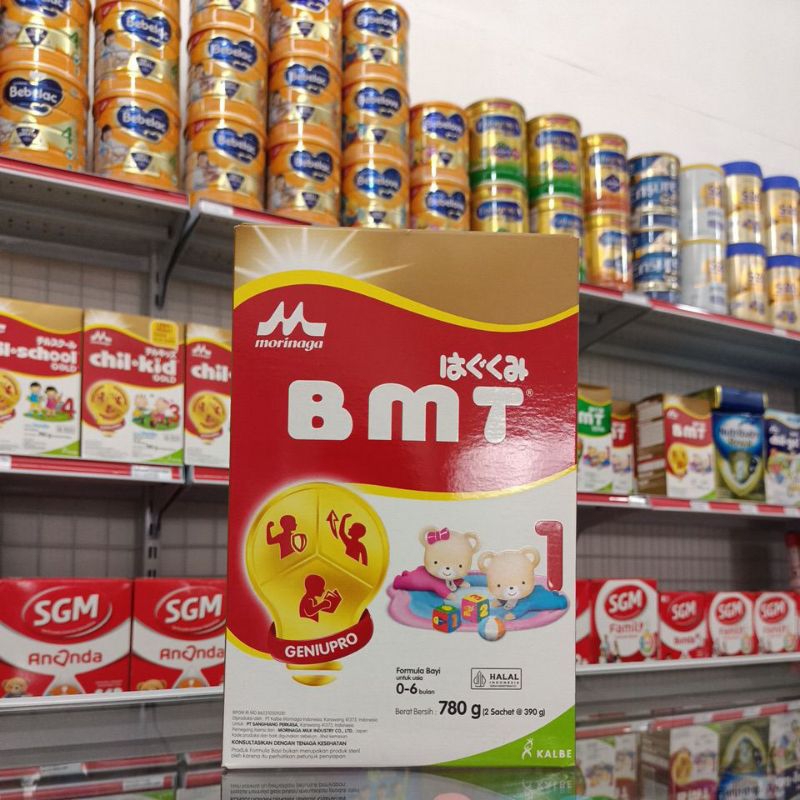 Morinaga BMT 0-6 bulan 780g
