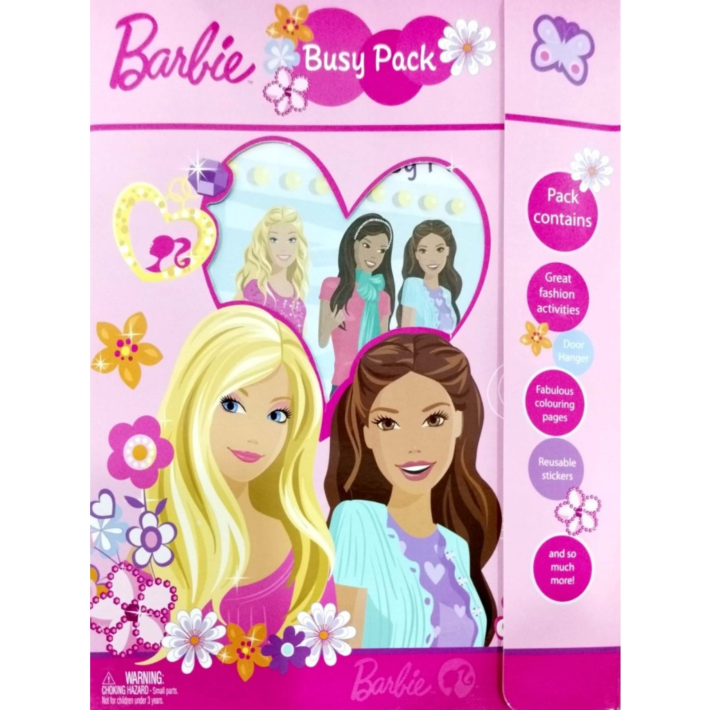 

Barbie Busy Book