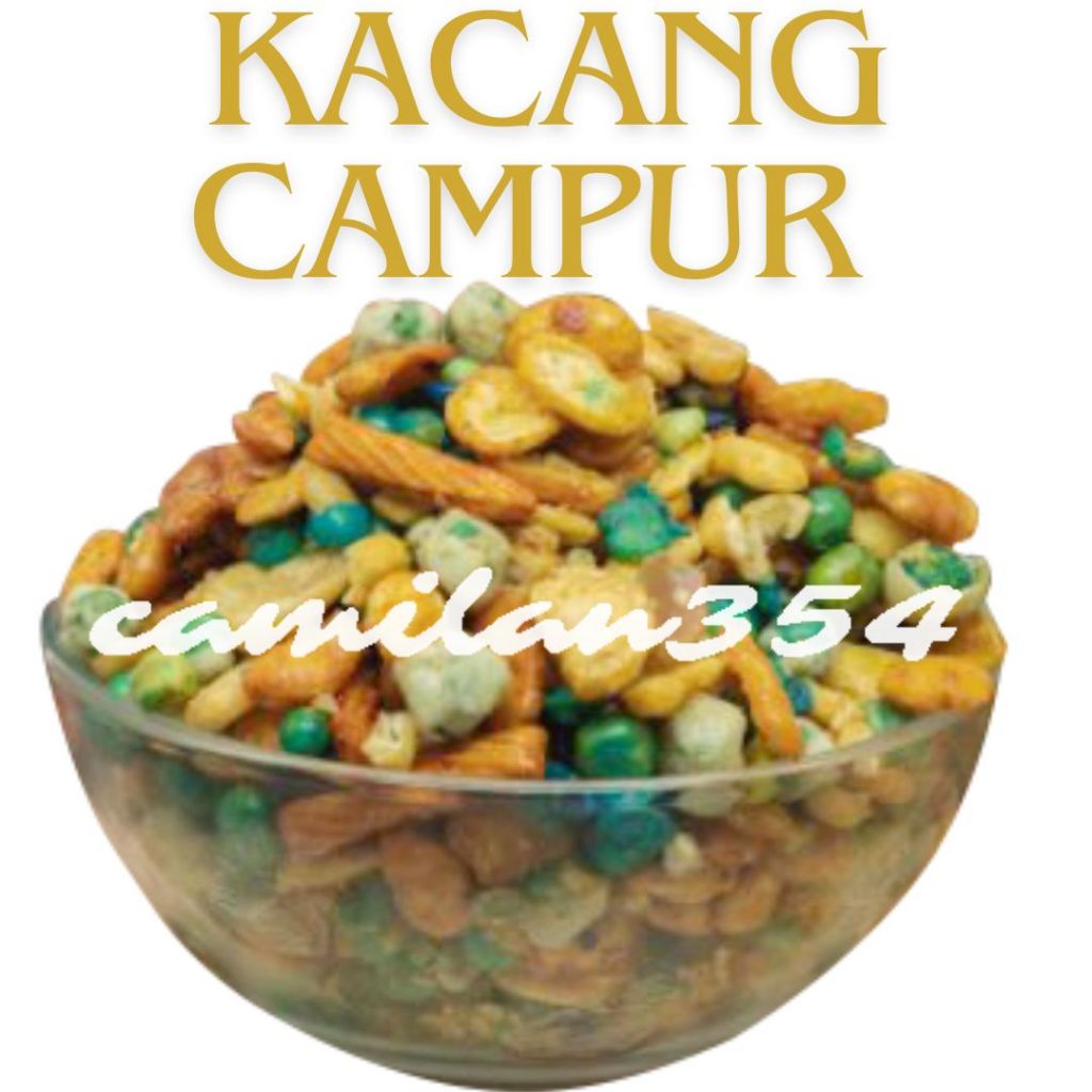 

[TERLARIS] Kacang Campur Murah - 1KG / Kacang Polong Mix 1000GRAM / Mixnut Kacang Mix Nut Gurih Renyah