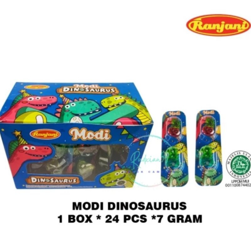 

Ranjani Modi dinosaurus box isi 24 pcs