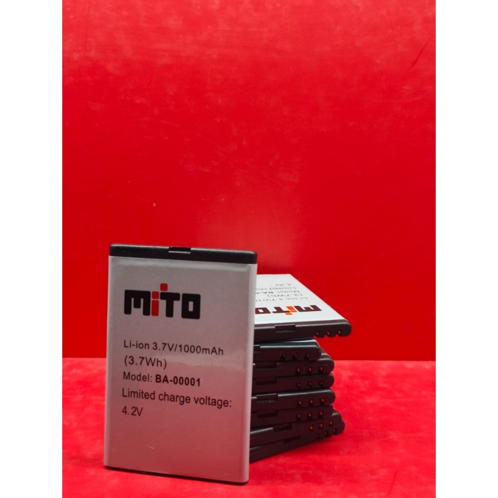 BATRE BATERAI BATTERY MITO A67 BA-00001 ORI