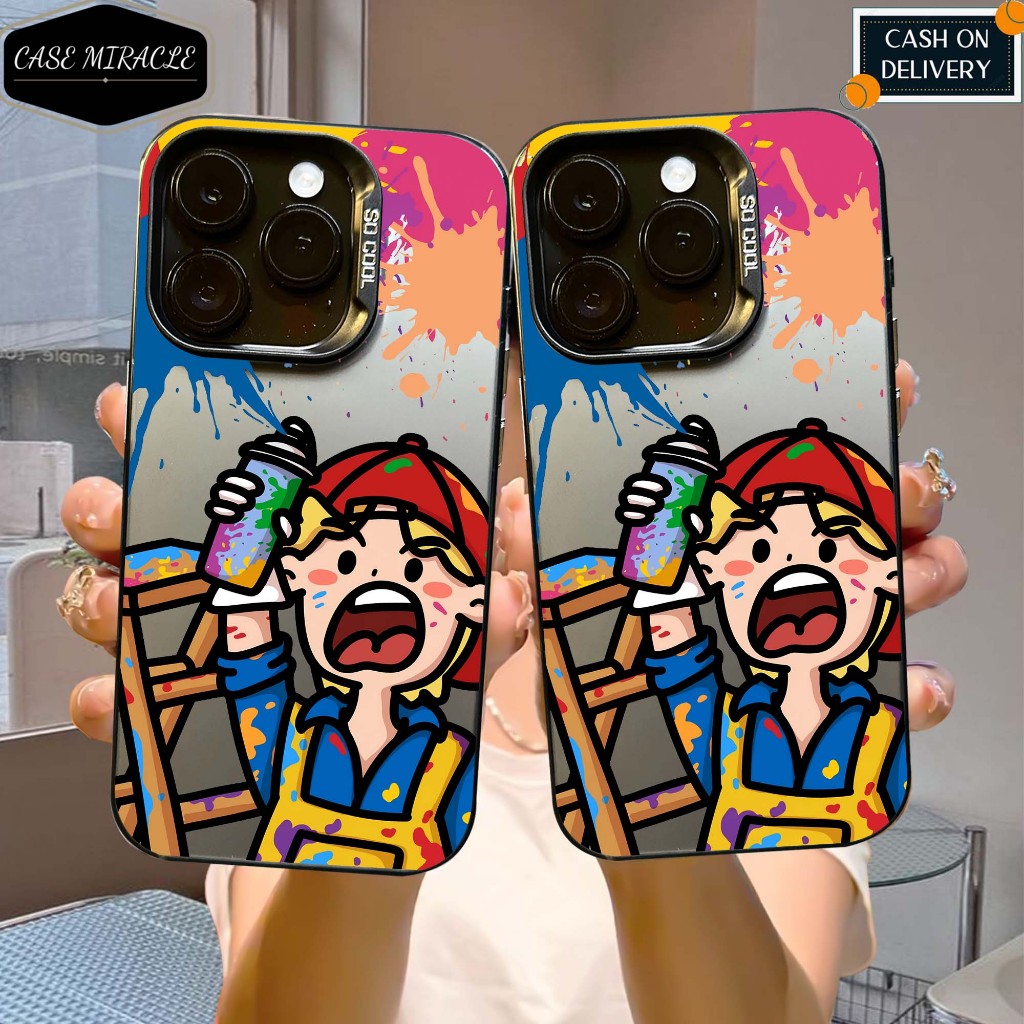 

CASE SAMSUNG A55 / A25 / A35 / A15 / A14 / A05S / A24 / A34 / A54 / A05 / A23 / A13 / A04S / A52 SO COOL HOLOGRAM PREMIUM MATTE - Motif KARTUN ART - Softcase HYBRID IMD PLATE HOLOGRAM Cowo - Casing Glossy