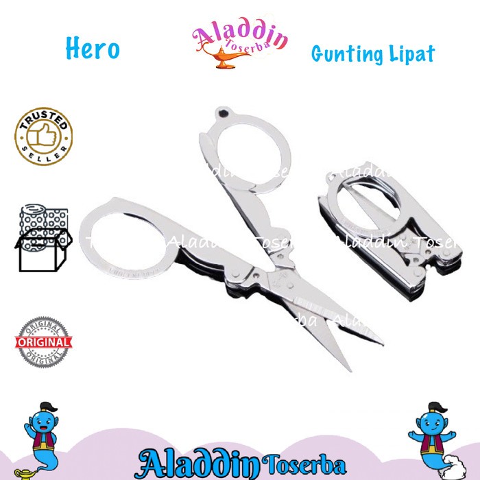 

HERO GUNTING LIPAT BESI - GUNTING KERTAS LIPAT - TRIP SCISSORS