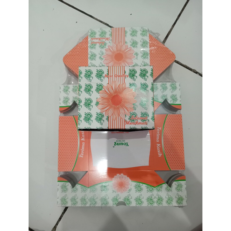 

[1 Pak 100 Pcs] DUS SNACK UK 12x14 TEBAL GLOSSY TERMURAH - DUS KUE PREMIUM TERMURAH