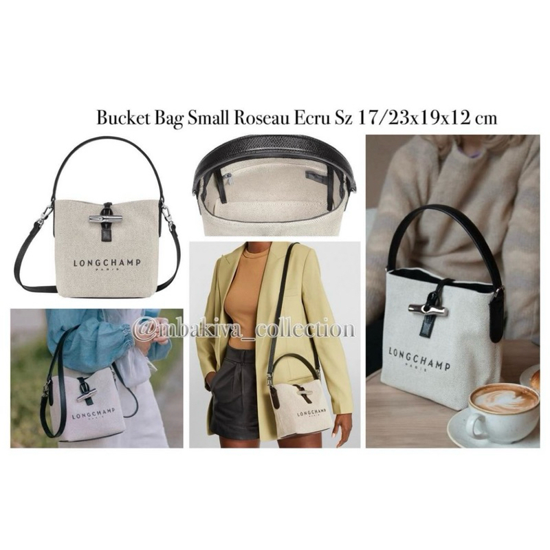 Bucket Bag Small Roseau Ecru