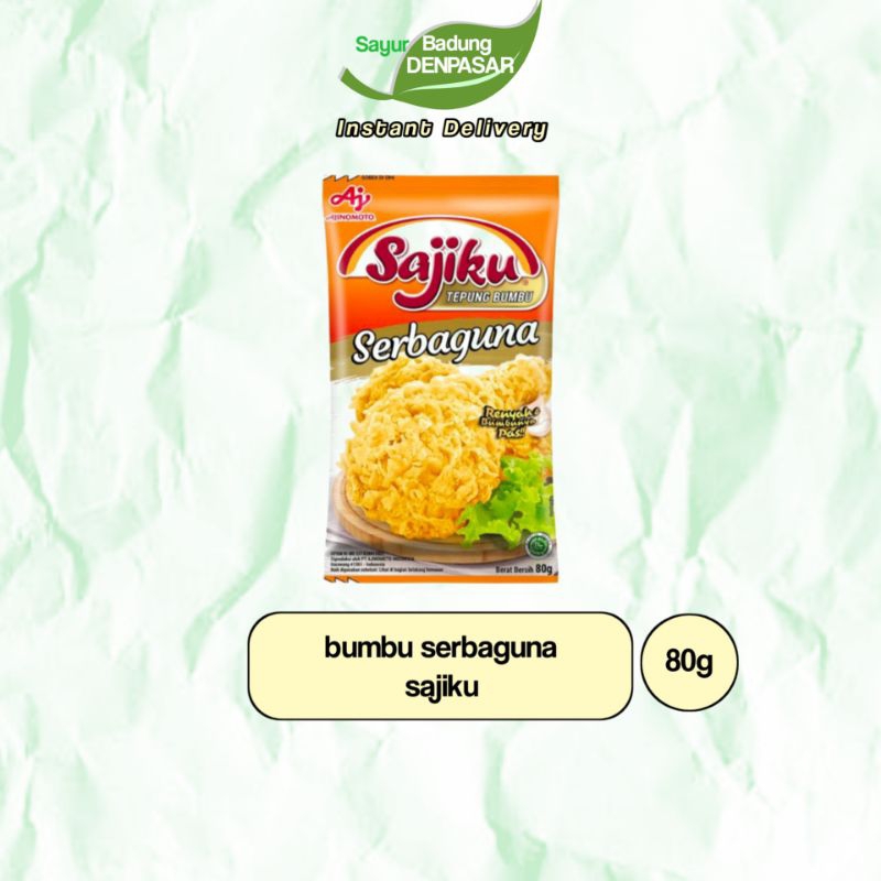 

Tepung Bumbu Serbaguna Sajiku 80g - Sayur Badung