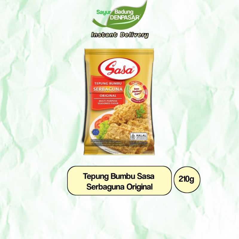 

Tepung Bumbu Sasa Serbaguna Original 210g - Sayur Badung