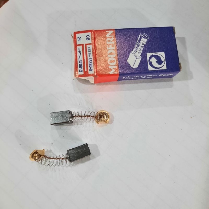 Arang Gerinda CB 21 / Kul / Carbon Brush merk Modern