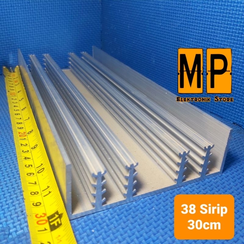 Heatsink Headsing Pendingin 30 cm Super Tebal 38 sirip