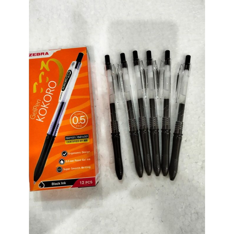 

PEN GEL KOKORO MERK ZEBRA 0.5MM, PEN GELC AIR KOKORO PEN GEL CAIR