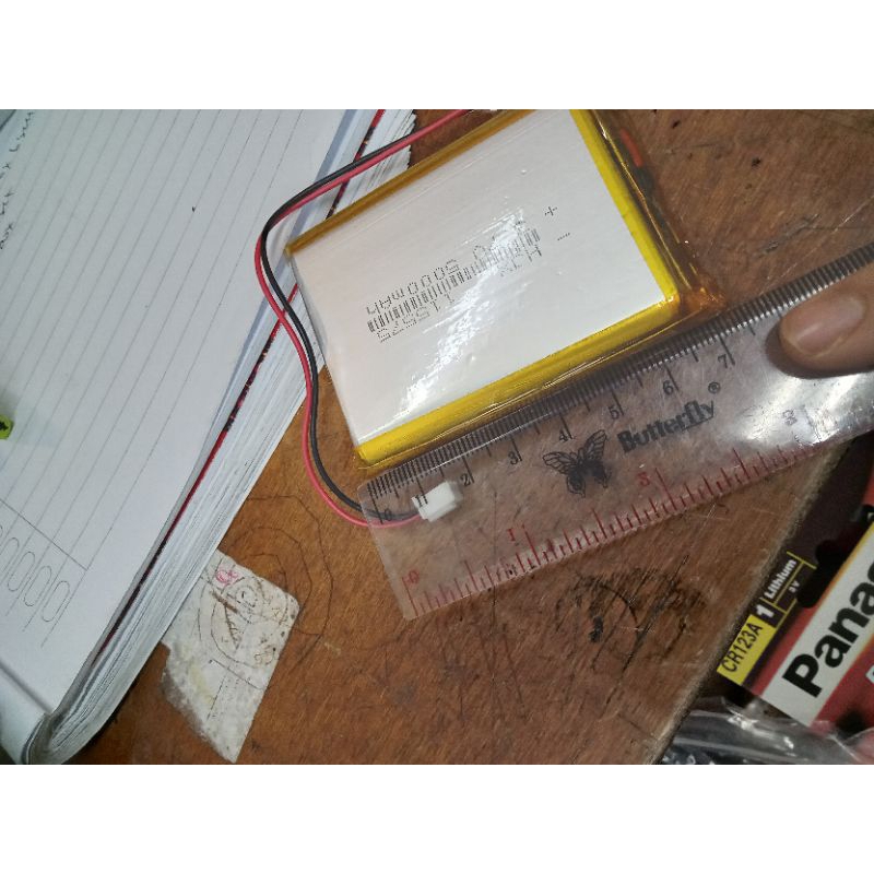 Baterai Lithium polymer KM115575 5000mah 3.7v