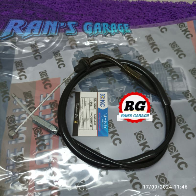 KC KABEL TALI GAS SUZUKI SHOGUN 125 SHOGUN SP SHOGUN125 NON ORIGINAL