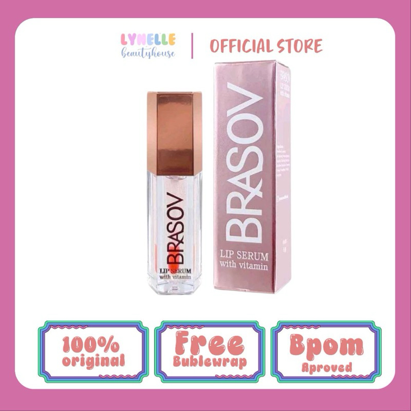 BRASOV LIP ESSENSE DAN LIP OIL MELEMBAPKAN BIBIR