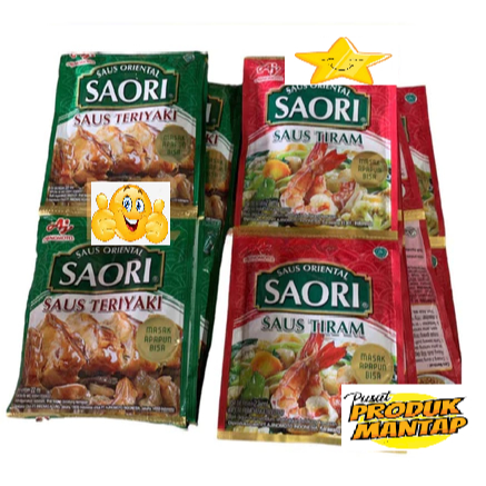 

Saori Saos sachet / Saori Saus Tiram / Teriyaki