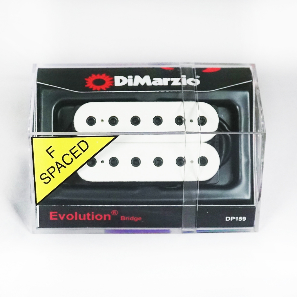 Dimarzio DP159 Evolution® Bridge Humbucker High Power S Spaced FW White