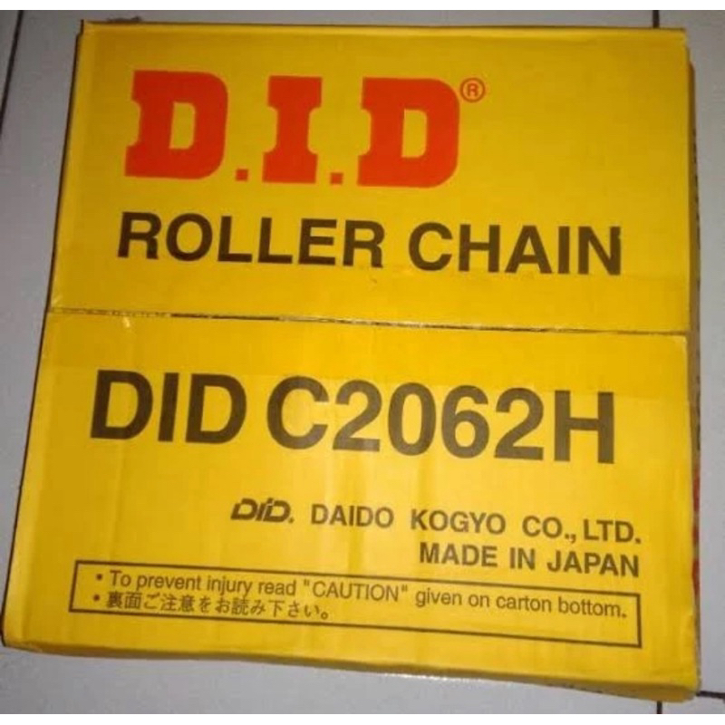 RANTAI C 2062 H DID ( ROLLER CHAIN CONVEYOR C2062 2062H JEPANG JAPAN)