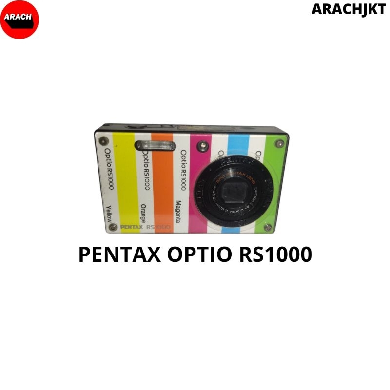 DIGICAM PENTAX OPTIO RS 1000