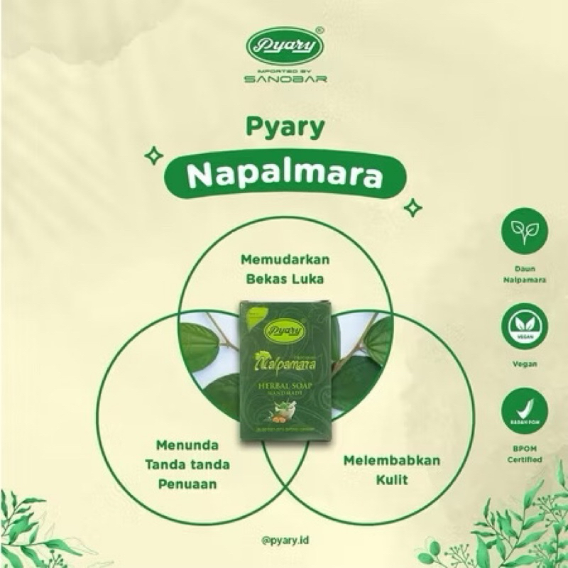Sabun Arab Pyary Napalmara / Sabun Whitening / Sabun Arab / Pyary