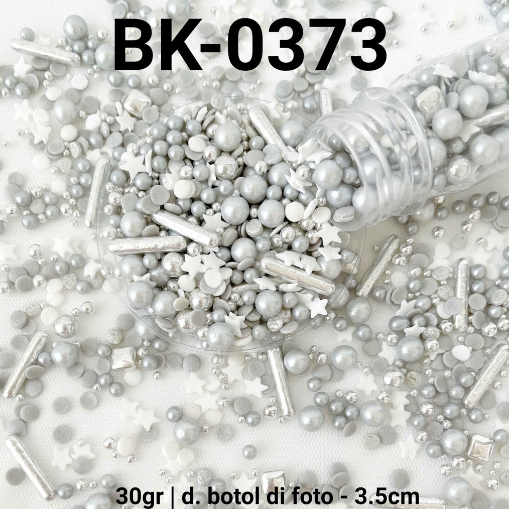 

Diskon 5 Spesial Sprinkles sprinkle springkel 3gr perak abu silver bintanggrosir murah sprinkles cake dekorasi mutiara trimit decoration story sprinklestory sprinklesstory sprinkle story A75