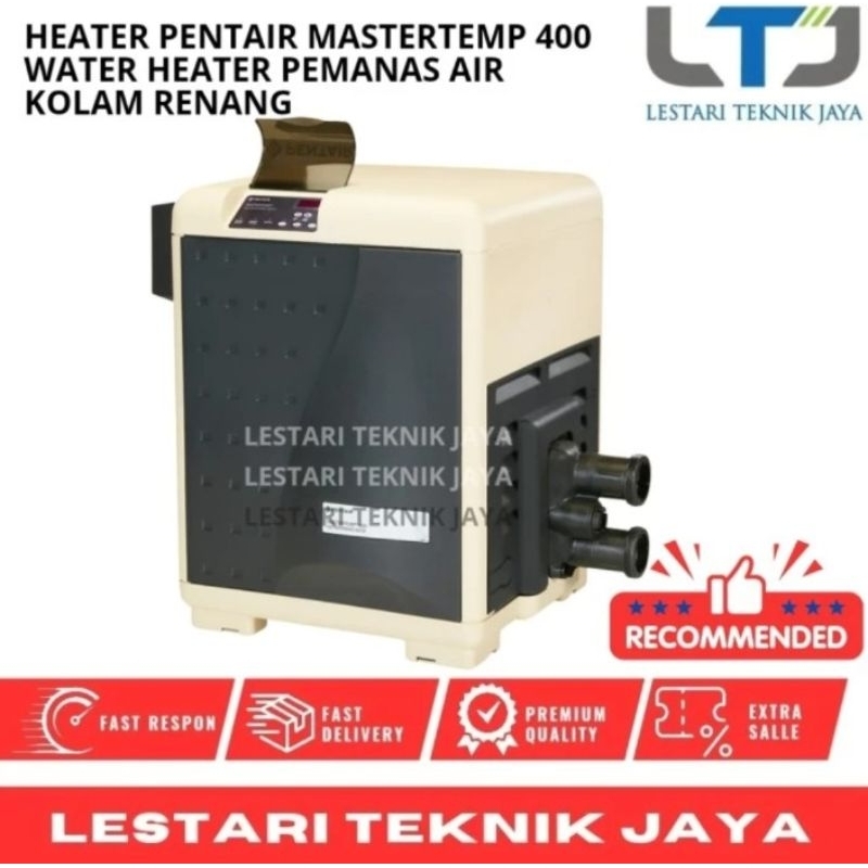 Heater Pentair Mastertemp 400 Water Heater Pemanas Air Kolam Renang