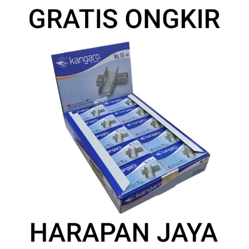 

Isi Staples Kecil No.10-1M KANGARO Per Pak ( ISI 20 KOTAK )
