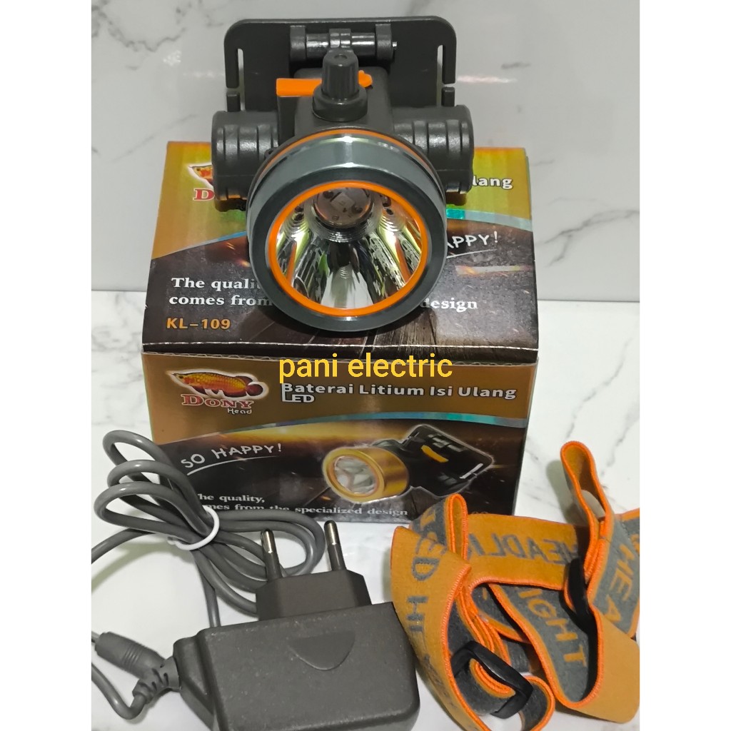 senter kepala Dony KL-109 5watt Dimmer/putar