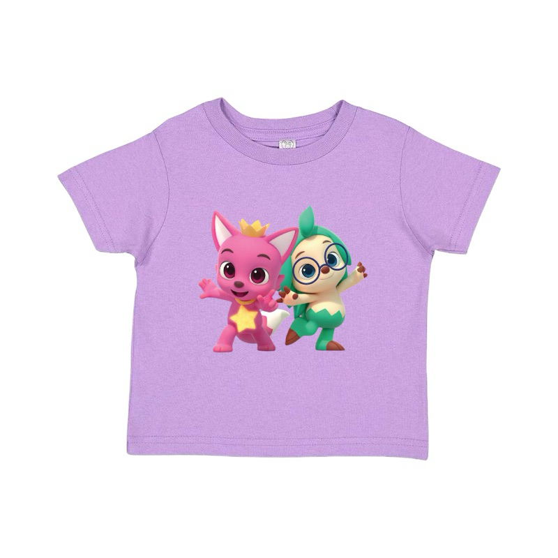 kaos anak / baju anak pinkfong / kaos anak pinkfong