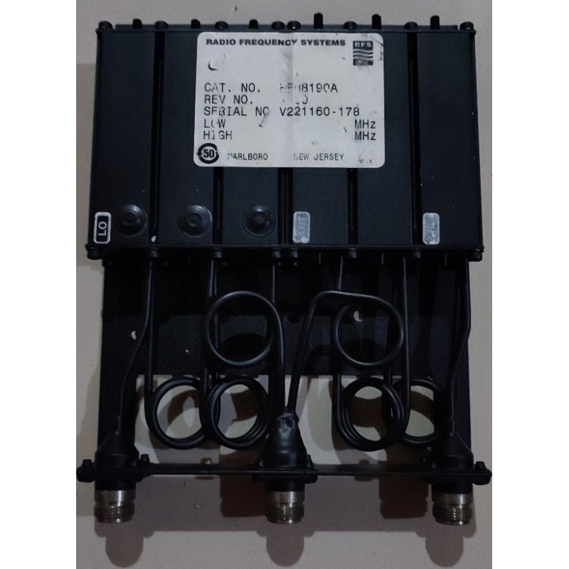 DUPLEXER VHF 164-174 MHZ RFS 50 WATT