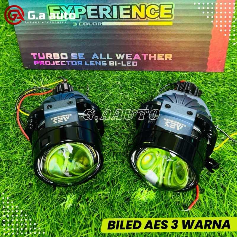 BILED AES 3 WARNA 2.5 Inch AES 3 Warna ALL WEATHER - Sepasang