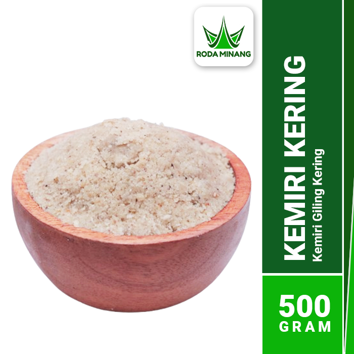 

Kemiri Kering Giling Halus Bubuk Asli Soft Ground Candlenut Muncang Butiran Lembut Super Bersih Premium - 500 Gram