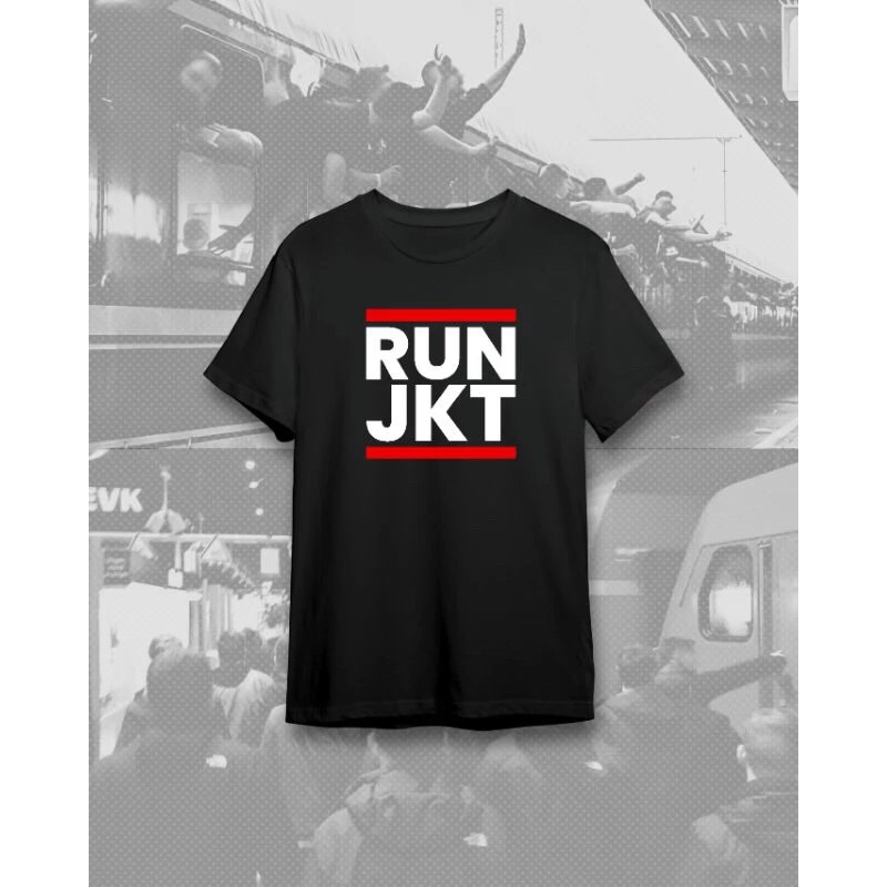 Baju Kaos Pria Run Jkt - Kaos Run Jkt - Kaos Run Bdg - Kaos Run Bdg Run - Kaos Pria & wanita T-shirt