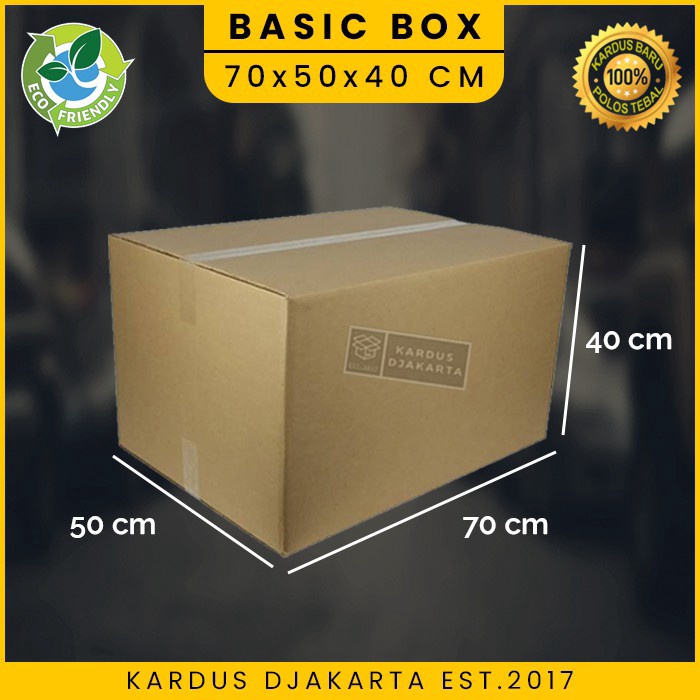

KARDUS KARTON BOX BESAR POLOS Uk 7x5x4 CM