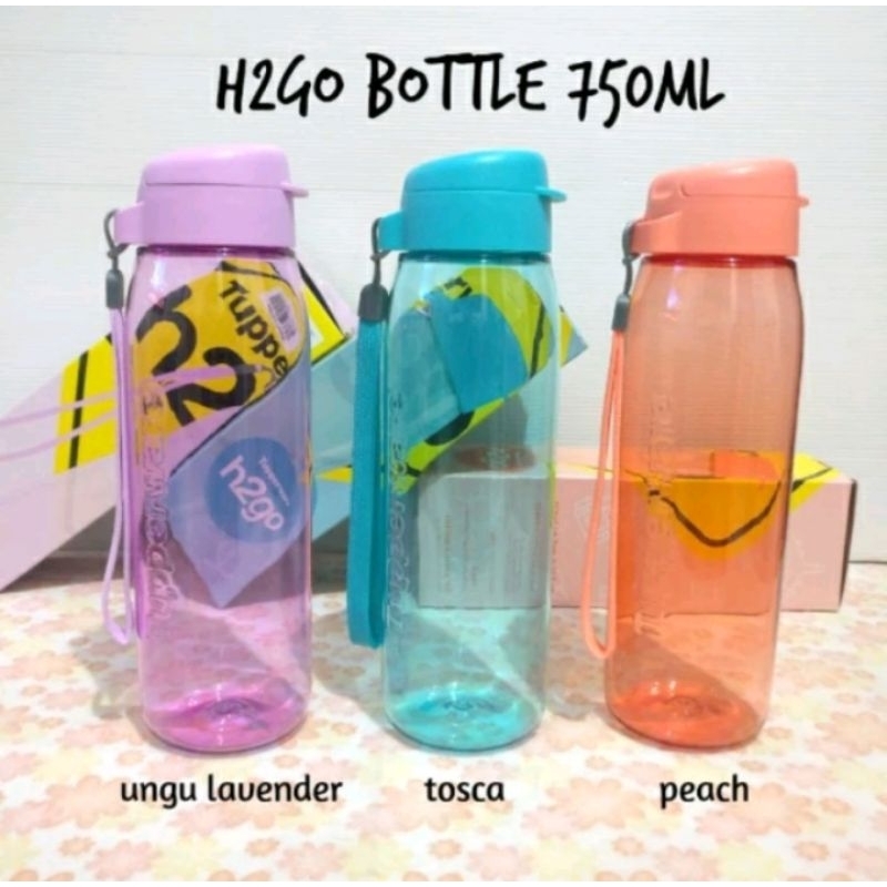 H2GO tupperware / h2go bottle / bottle tupperware / h2go ungu/ cute2go tupperware