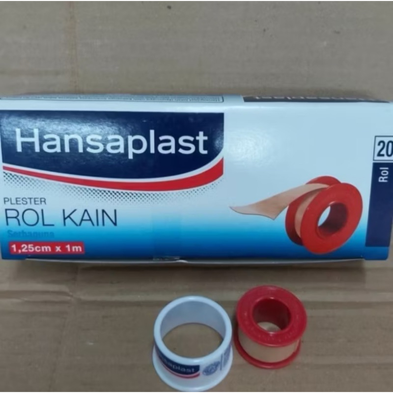 Hansaplast Roll Kain Kecil ( 1 Box = 20 Roll )