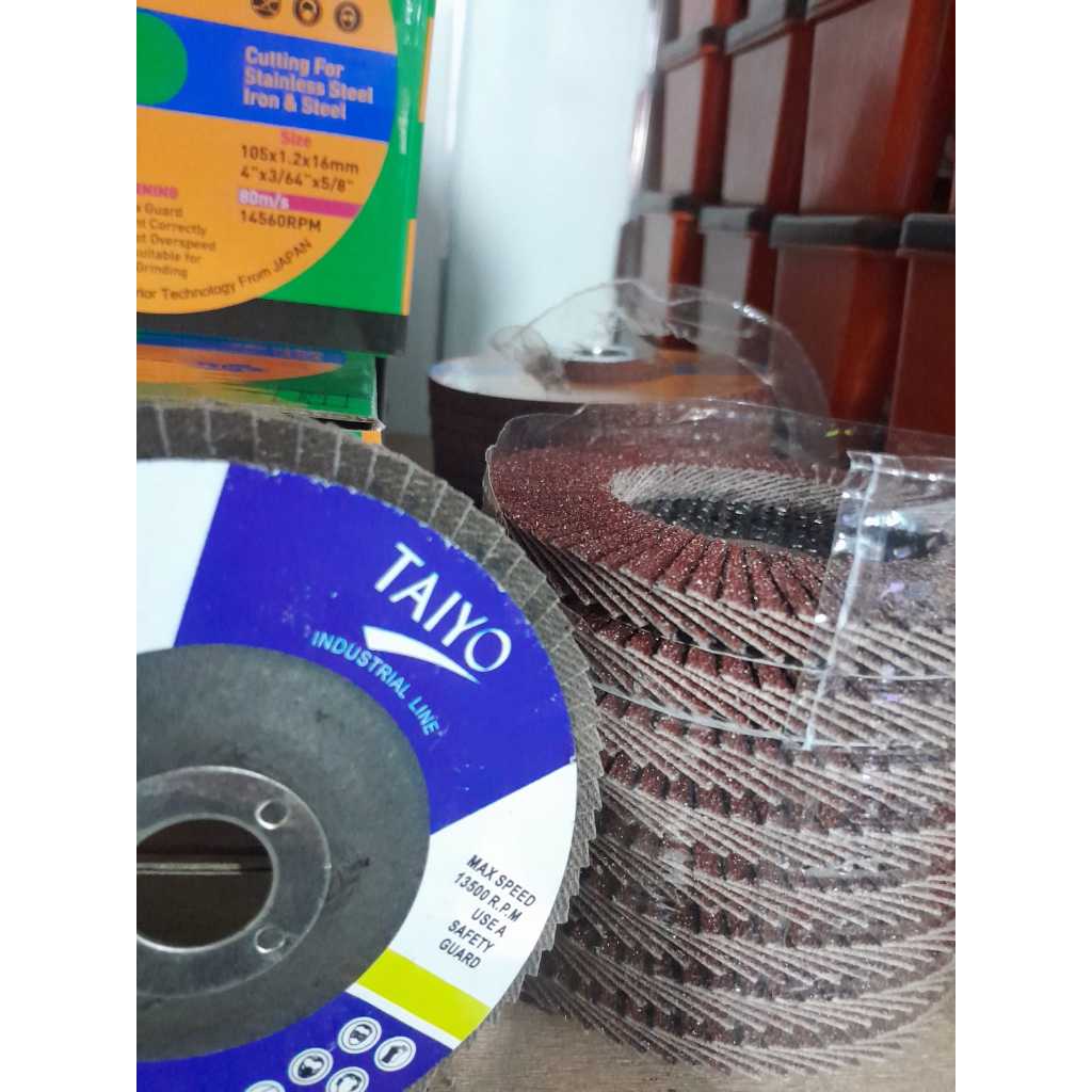 Mata Gerinda amplas/Amplas Susun/Mata gerinda Sirip merk TaiYo