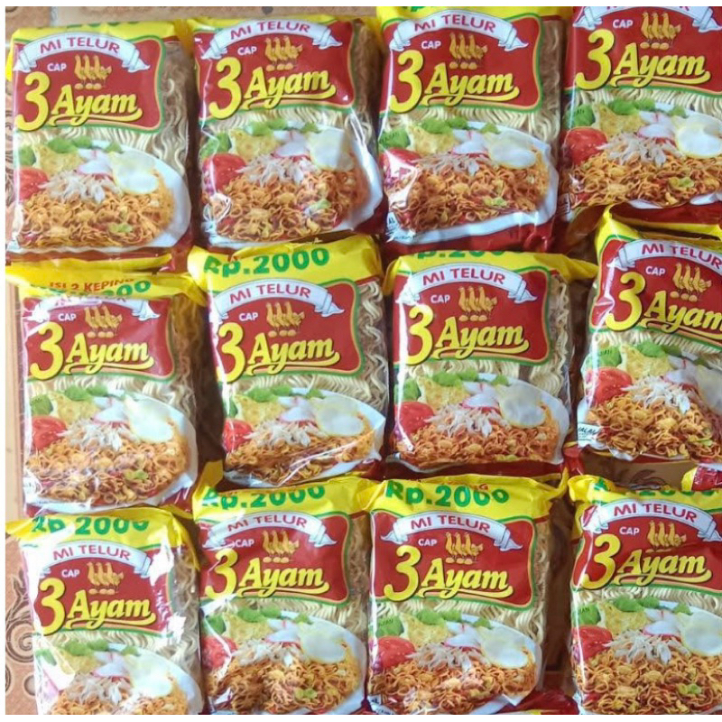 

mie telur cap 3 ayam