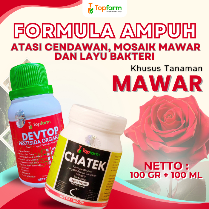 Pestisida Topfarm / Obat Hama Untuk Bunga Mawar / Obat Untuk Tanaman Mawar / Obat Hama Tanaman Mawar