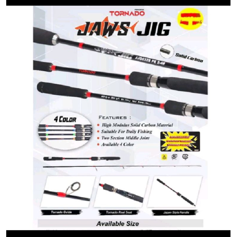 Joran Tornado Jaws jig 632 -Joran Jigging