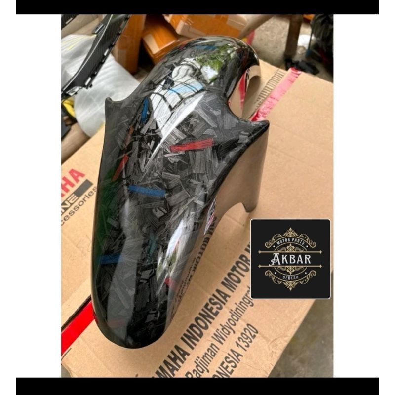 selebor depan ninja RR karbon,selebor depan ninja karbon