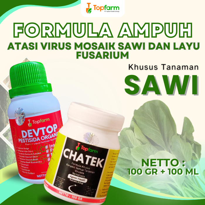 Pestisida Topfarm / Obat Semprot Hama Daun Sawi / Obat Untuk Hama Tanaman Sawi / Obat Hama Ulat Tana