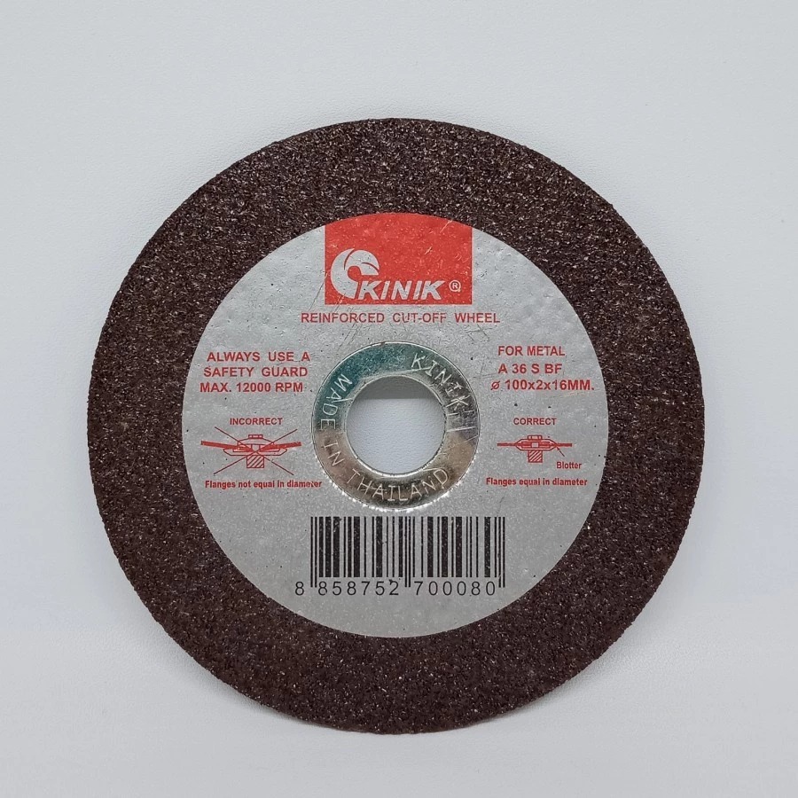 Batu Gerinda Grinda Gurina Potong KINIK 4” Cutting wheel KINIK 4 Inch